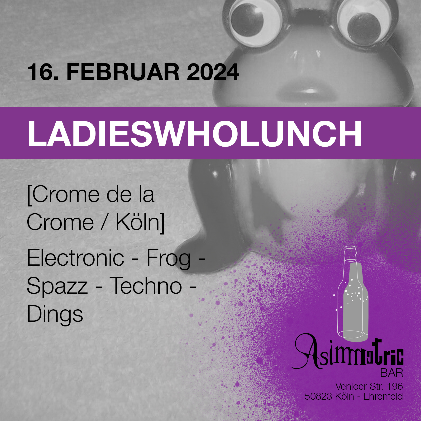 Ladieswholunch - 16.2.2024 - Asimmetric Bar